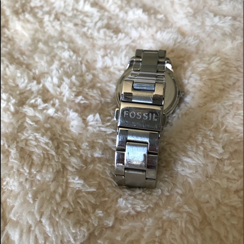 FOSSIL watch with multicolored rhinestones - Picture 5 of 8